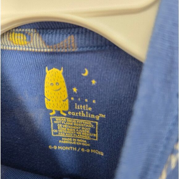 2/$15 Rise Little Earthling Sleeper 6-9 M - Picture 3 of 4